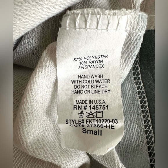 Fantastic Fawn Multi Stripes Dolman Long Sleeve Top - s - Picture 6 of 6